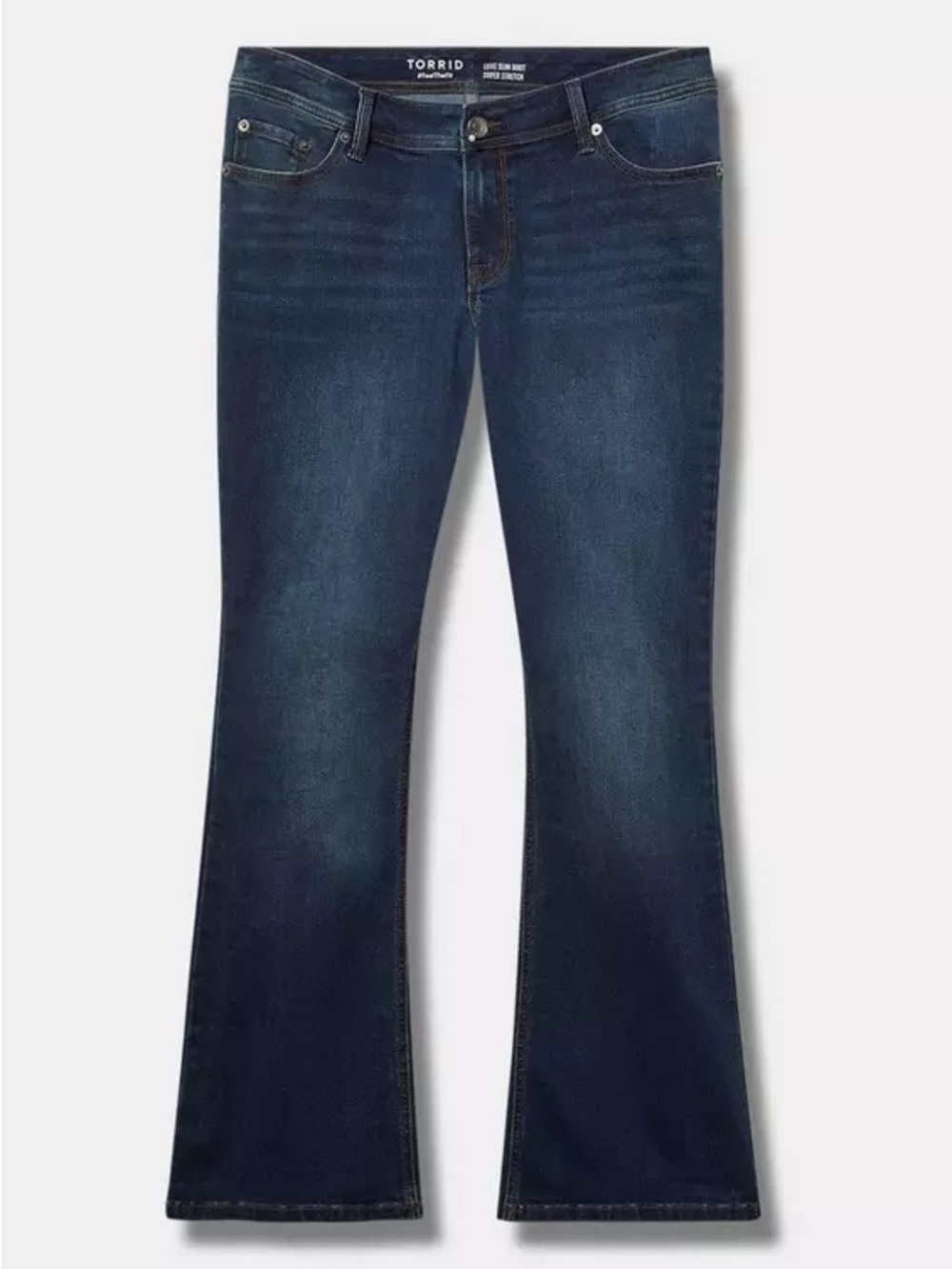 Torrid slim boot jean mid rise stretch - size 18